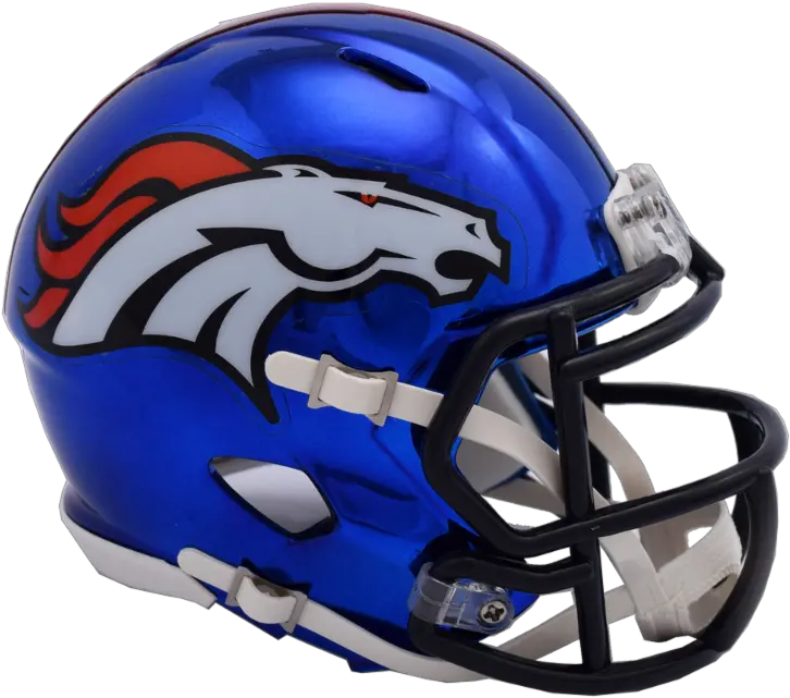 Omg Eagles Soar New Riddell Chrome Alternate Helmets Dc Denver Broncos Png Eagles Helmet Png