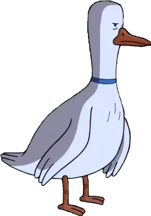 Goose Png Clipart Adventure Time Boobafina Png Goose Transparent