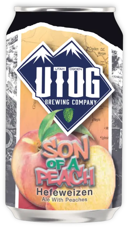 Son Of A Peach Beer Information U2014 Utog Brewing Png Peaches