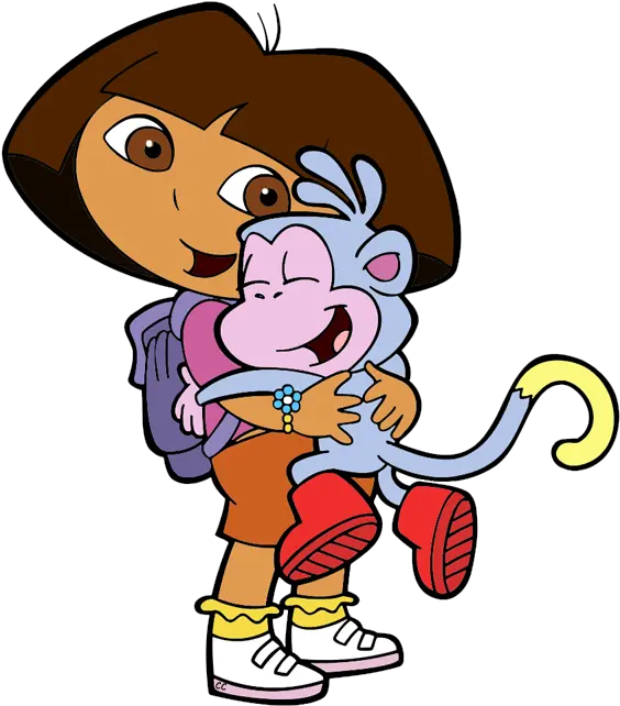 Boots Dora Png Picture 454917 Boots And Dora The Explorer Hug Png