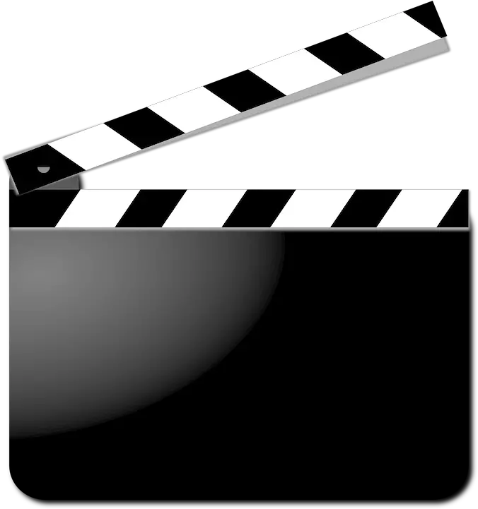 Clapperboard Film Movie Clipart Movie Clapper Png Cut Png