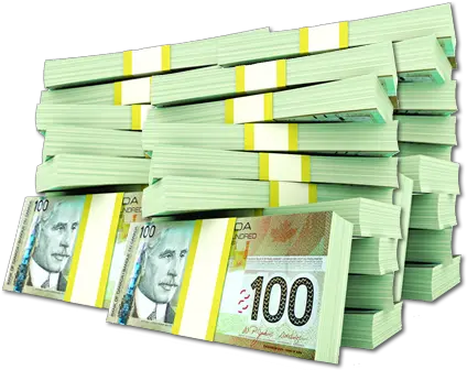 Our Team Works Hard To Promote Canadian Money Stack Png Stack Of Money Png