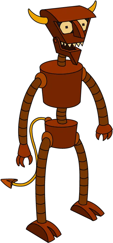 Futurama Robot Devil Png Image Devil Robot From Futurama Robot Transparent Background