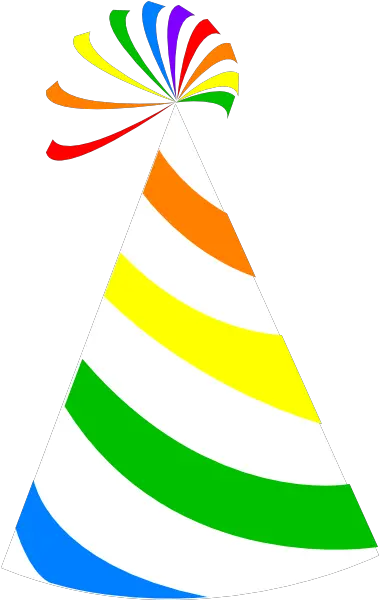 Download Original Png Clip Art File Rainbow Party Hat Svg Rainbow Party Hat Clipart Party Hat Clipart Transparent Background
