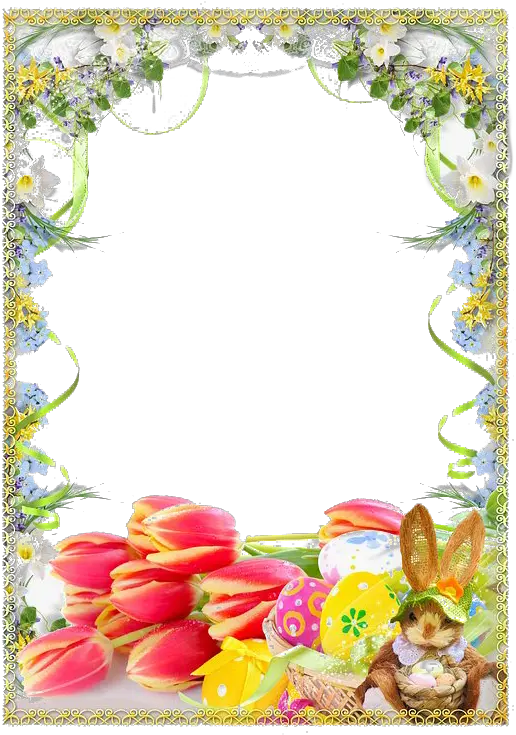 Easter Border Png Transparent Images Transparent Background Easter Border Easter Lily Png