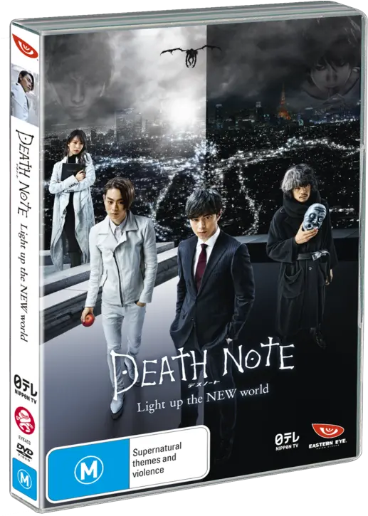 Death Note Light Up The New World Dvd Png Ryuk Png