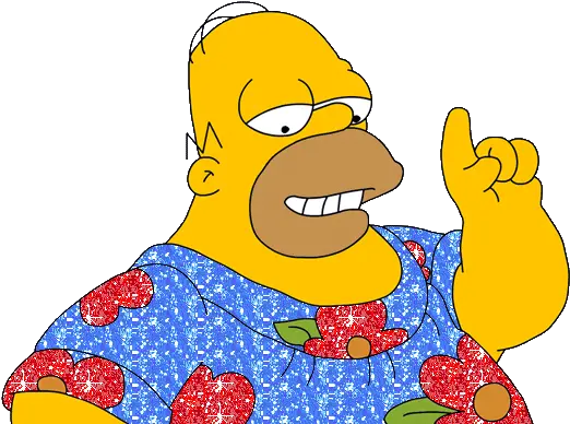 Download Homer Simpson Transparent Gif Png Image With No Meme Gif No Background Sparkle Gif Png