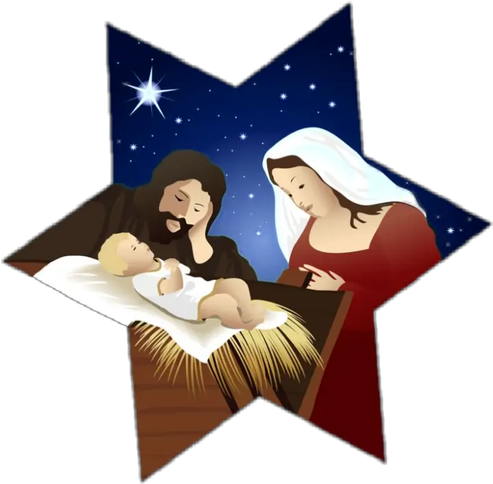 Largest Collection Of Free Toedit Nativity Stickers On Picsart Christmas Holy Family Png Nativity Icon Images