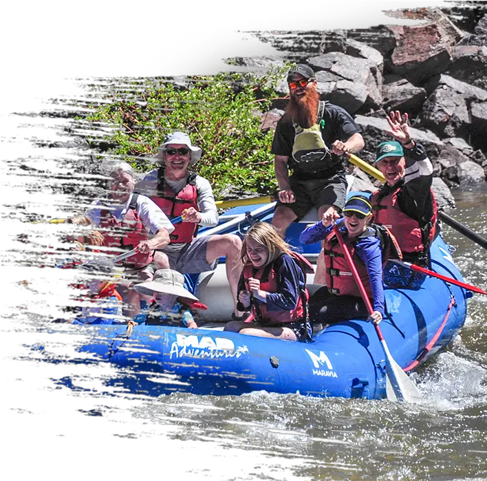 Mad Adventures Winter Park U0026 Estes White Water Rafting Whitewater Raft Png Raft Icon