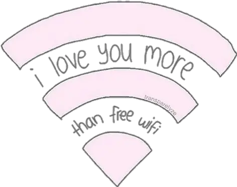 Tumblr Wifi Png Love Pink Sticker By Sandra Label Wifi Png