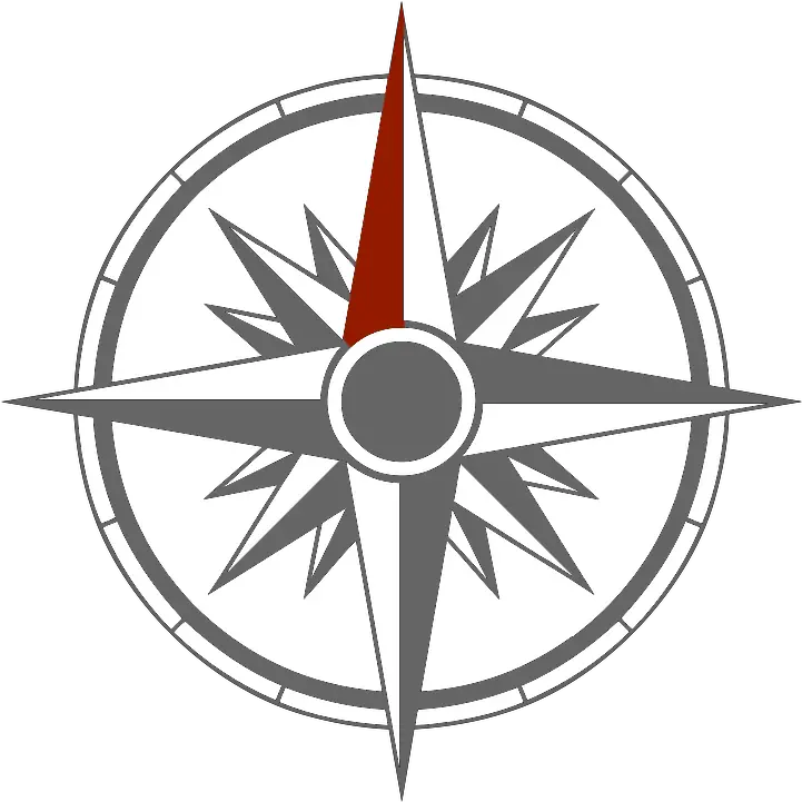 Compass Rose Black And White Nautical Star Decals Clipart Black And White Compass Png Compas Png