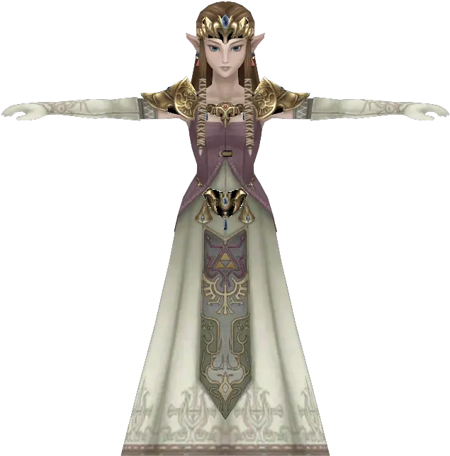 Gamecube The Legend Of Zelda Twilight Princess Zelda Cosplay Png Zelda Png