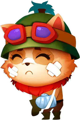 Sticker Teemo 15 Vk Download Free Fictional Character Png Teemo Transparent