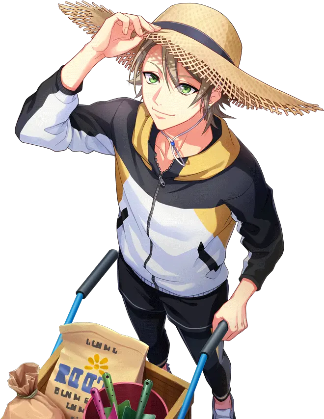 Filewelcome To Miyoshi Farm Kazunari Serious Ssr Happy Png Welcome Transparent