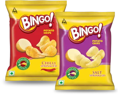Itc Bingo Salt Sprinkled Potato Chips Png Lays Chips Logo