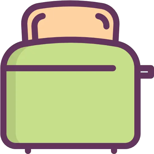 Toaster Toasting Cooking Bread Kitchen Free Icon Icon Horizontal Png Lunch Bag Icon