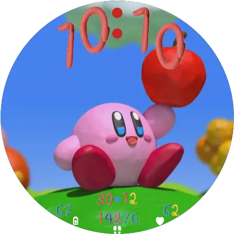 Kirby Kirby And The Rainbow Curse Switch Png Kirby Face Png