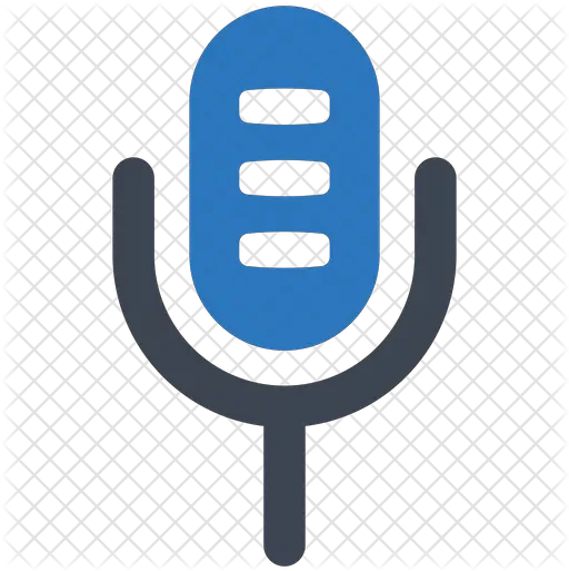 Mic Icon Of Colored Outline Style Emblem Png Mic Icon Png