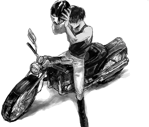 Pin Levi Biker Png Levi Ackerman Transparent