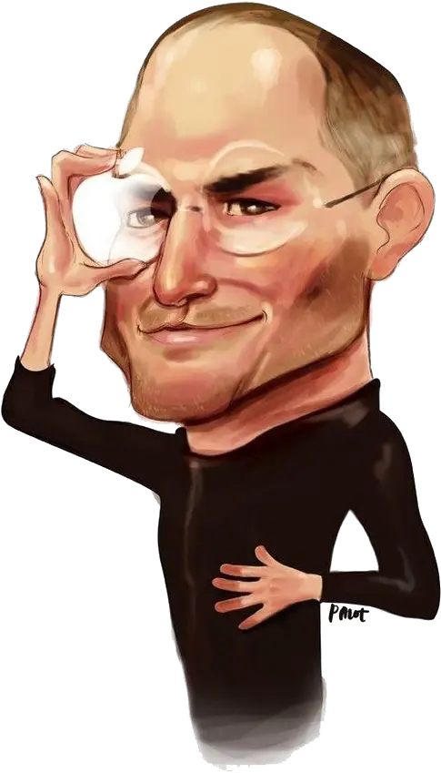 Steve Jobs Png Image Steve Jobs Caricatura Steve Jobs Png