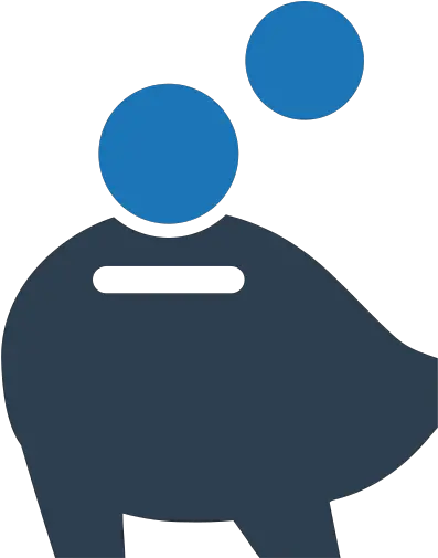 Bank Icon Coin Deposit Investment Money Dot Png Piggy Icon
