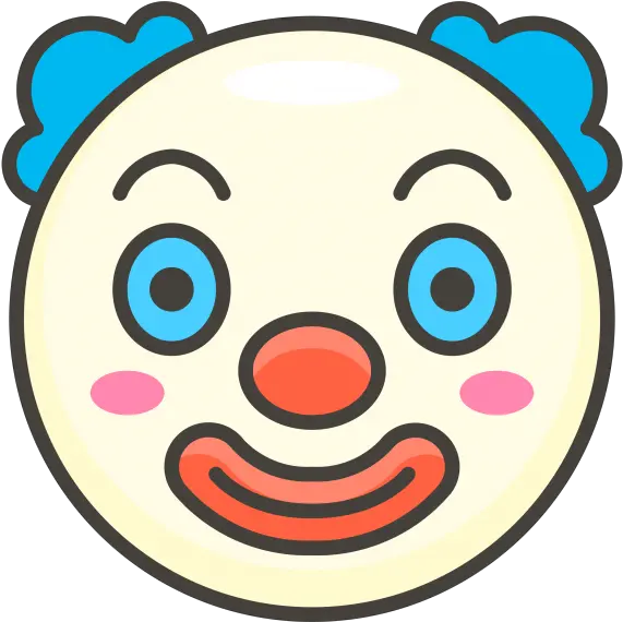 Clown Face Emoji Png Transparent Freepngimagecom Clown Face Png Clown Nose Png