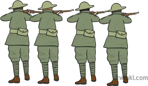 Firing Squad Illustration Firing Squad Png Squad Png