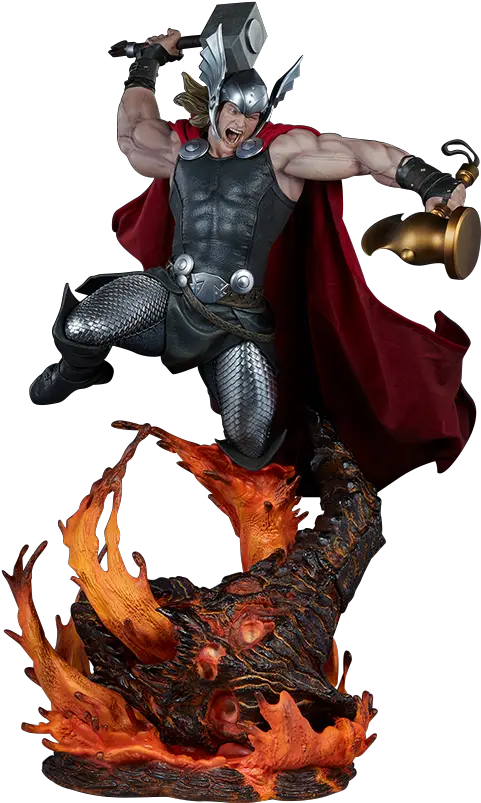 Marvel Thor Premium Formattm Figure By Sideshow Sideshow Collectibles Png Thor Comic Png