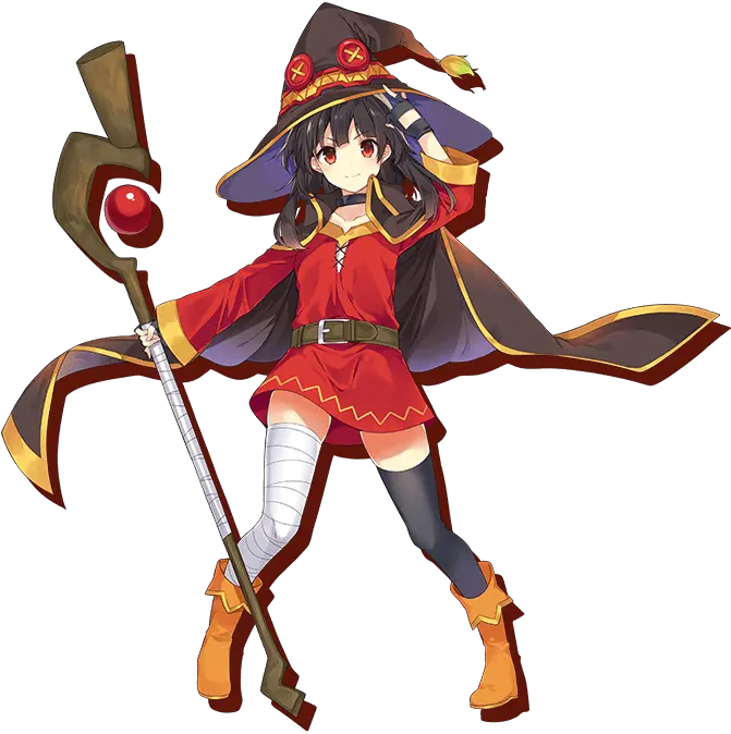 Download Hd Megumin Ange Vierge 1 Wiki Transparent Png Konosuba Megumin Png