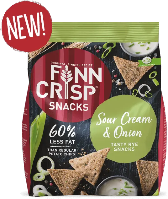 Sour Cream Onion Rye Snacks Finn Crisp Sour Cream Onion Png Sour Cream Icon