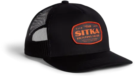 Sitka Gear U2013 Hunt Patch Hi Pro Trucker Black 20199 Sitka Hunt Patch Hi Pro Trucker Png Icon Compound Pants