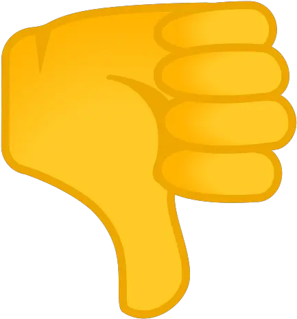 Thumbs Down Emoji Meaning With Pictures From A To Z Thumbs Down Png Like And Dislike Icon