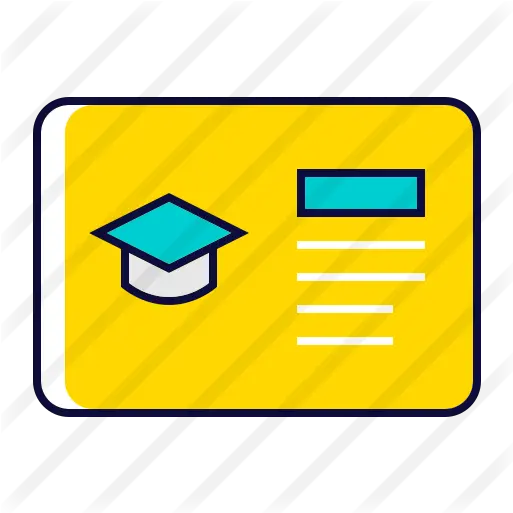Student Card Student Card Icon Png Student Info Icon