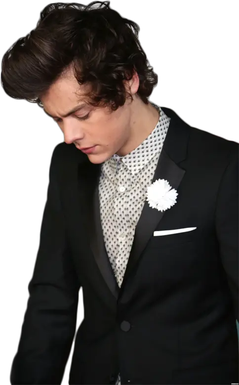 Harry Styles Png Harry Styles In A Black Suit Harry Styles Png