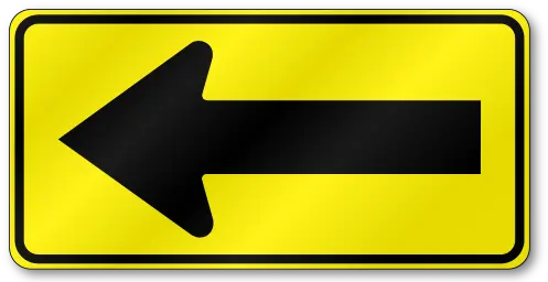 Large Straight Arrow W1 6 Traffic 080 Outdoor Reflective Aluminum Official Traffic Sign Large Arrow Png Straight Road Png