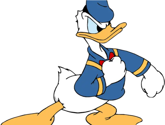 Download Donald Duck Clipart Impatient Angry Donald Duck Angry Donald Duck Clipart Png Duck Png