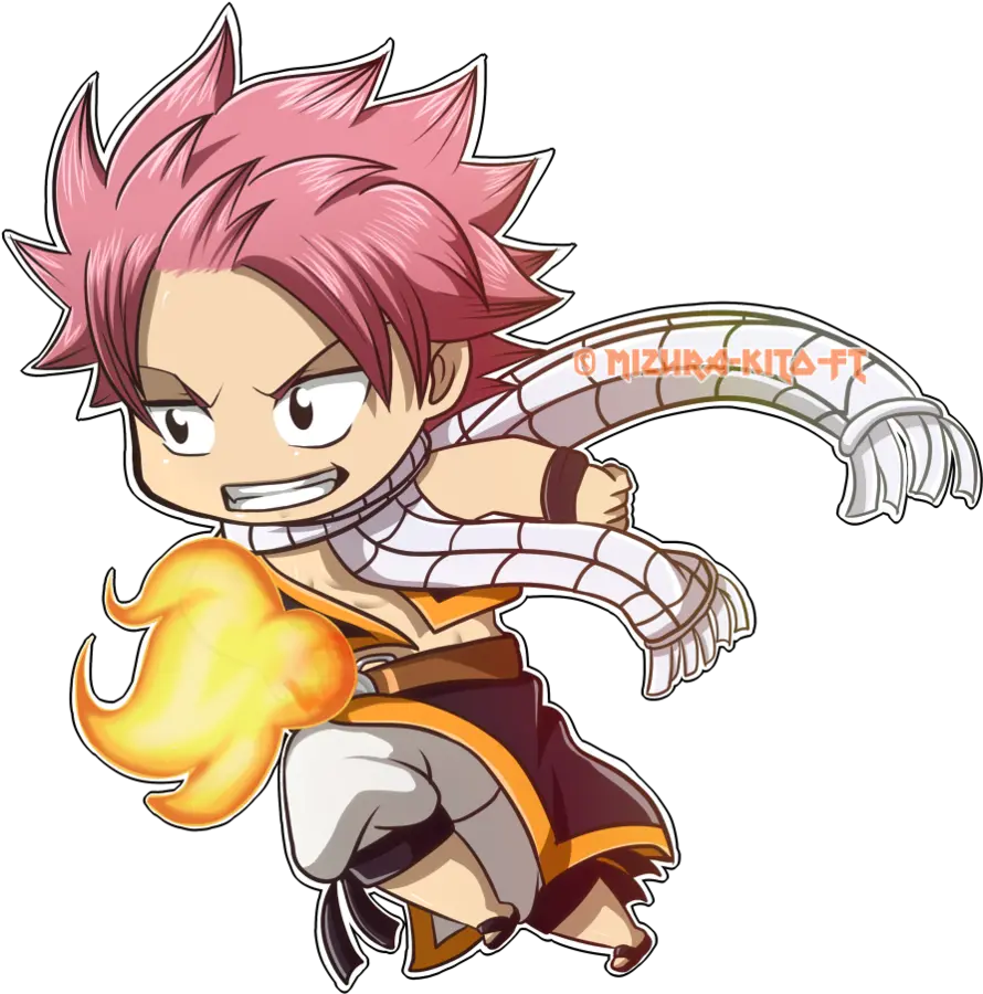 Natsu Chibi By Yuhichu Fairy Tail Natsu Chibi Gif Png Natsu Transparent