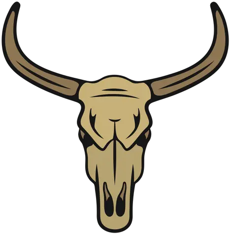 Cowboy Bull Head Transparent Bull Head Png Bull Horns Png