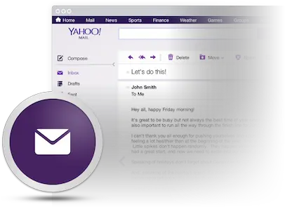 Yahoo Mail Business Plan Technology Applications Png Yahoo Mail Logo