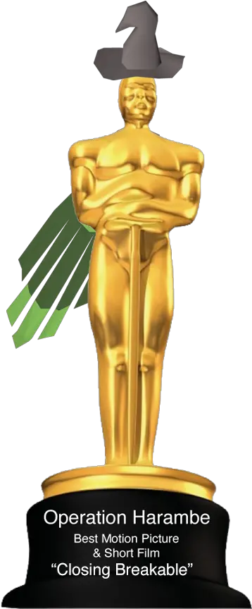 Apex Presents Operation Harambe Community Discussion Transparent Oscar Award Png Harambe Png