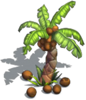 Coconut Tree Castle Story Guide Wiki Fandom Illustration Png Coconut Tree Png