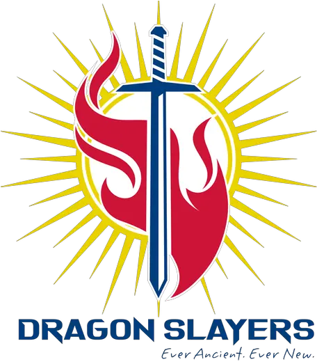 Dragon Slayers Saints In The Making University Vertical Png Slayer Logo