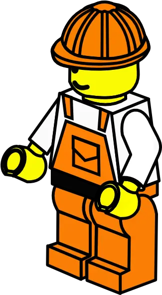 Lego Construction Worker Clip Art Vector Clip Legos Black And White Png Construction Clipart Png