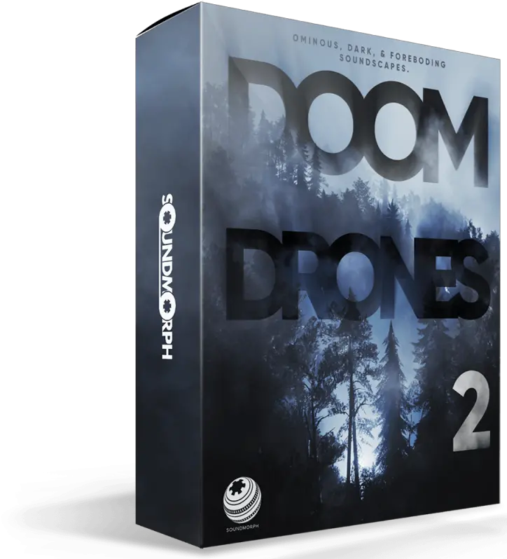 Doom Drones 2 Soundmorph Book Cover Png Doom Transparent