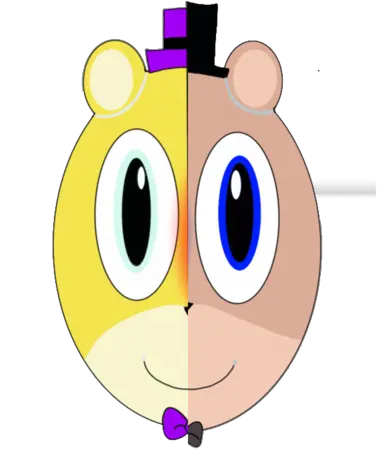 Fnaf Two Sides Face Of Fredbear And Freddy By Broadclyst Community Primary School Png Fnaf Icon