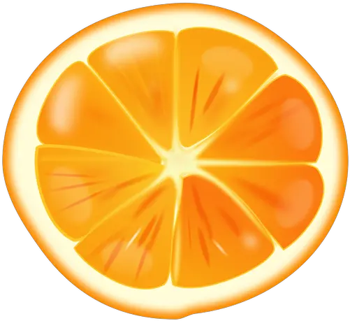 Orange Slice Public Domain Vectors Orange Clipart Free Png Lemon Slice Icon