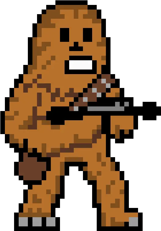 Chewbacca Pixel Art Maker Pixel Art Chewbacca Png Chewbacca Png