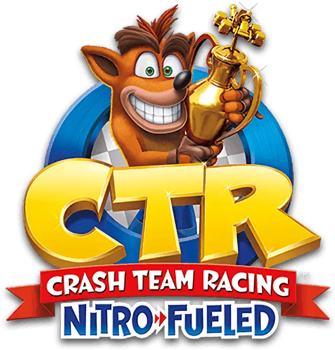 Crashbandicoot Crash Team Racing Logo Render Png Nf Logo
