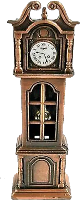 Grandfather Clock Bronze Pencil Longcase Clock Png Pencil Sharpener Png