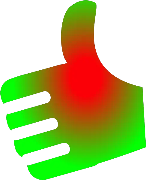 Red Clip Art Png Thumbs Down Transparent Background